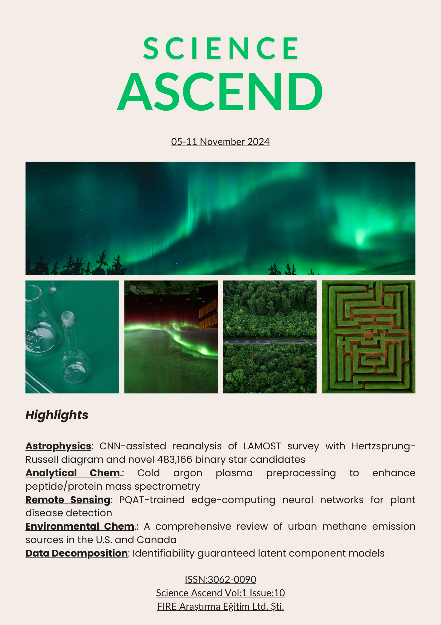 Science Ascend Issue 10: November 11, 2024