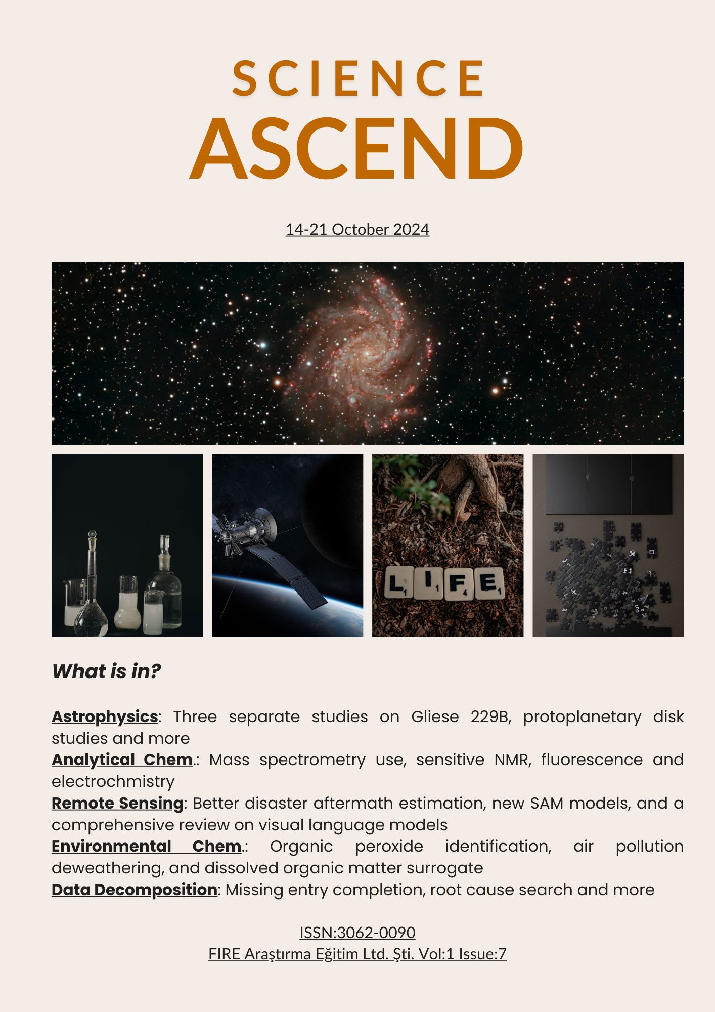 Science Ascend Issue 7: October 21, 2024